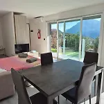 View And Private Covered Parking Space- La Terrazza Di Jo * Mandello del Lario