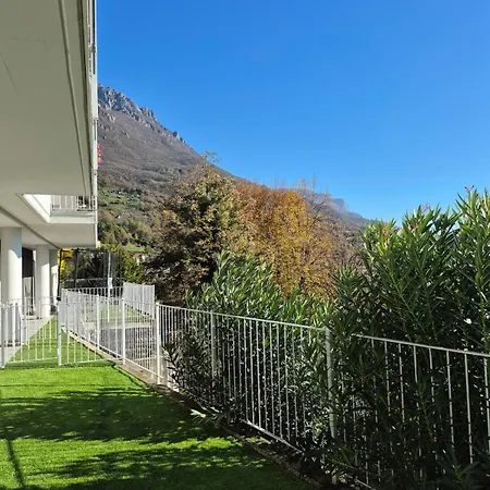 View And Private Covered Parking Space- La Terrazza Di Jo Апартаменты Манделло-дель-Ларио